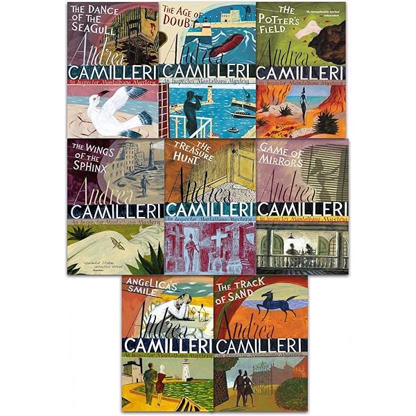 \"An Inspector Montalbano Mystery\" set 英語 Inspector Montalbano Mysteries Series 1 Books 1 - 10